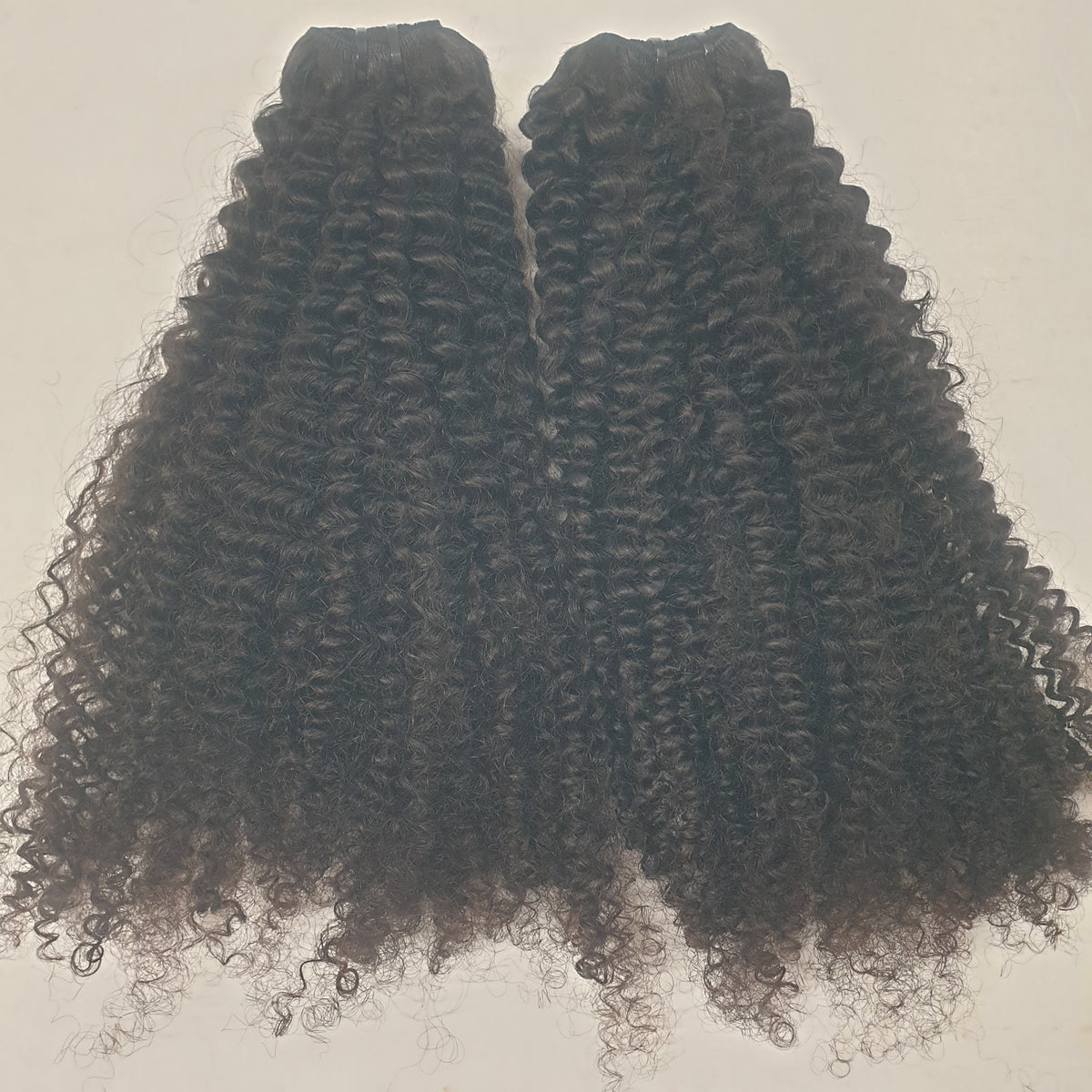 NATURAL BLACK CURLY HAIR / CAPELLI RICCI NERI NATURALI