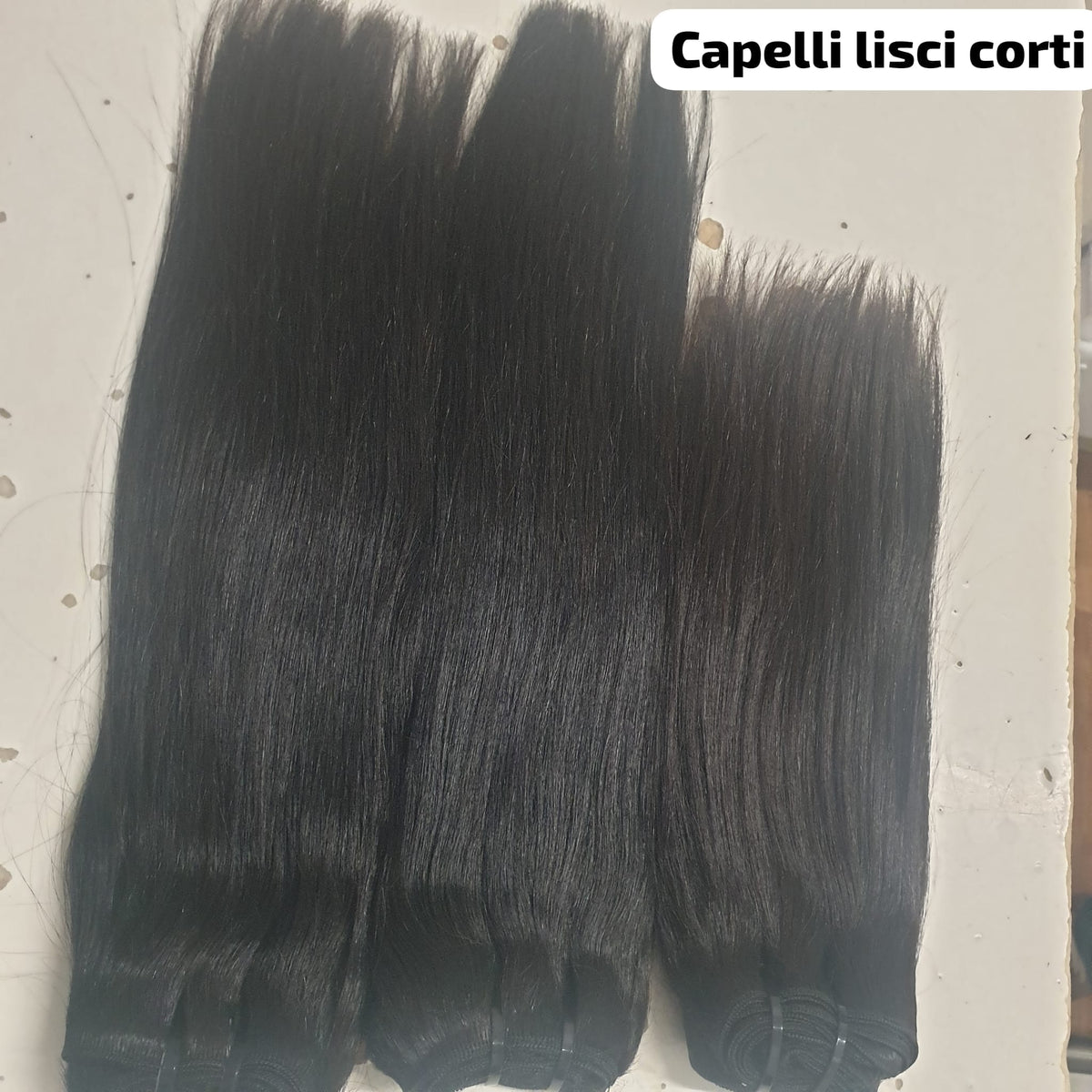 STRAIGHT EUROPEAN NATURAL HAIR CHESTNUT / CAPELLI LISCIO EUROPEO CASTANO NATURALE