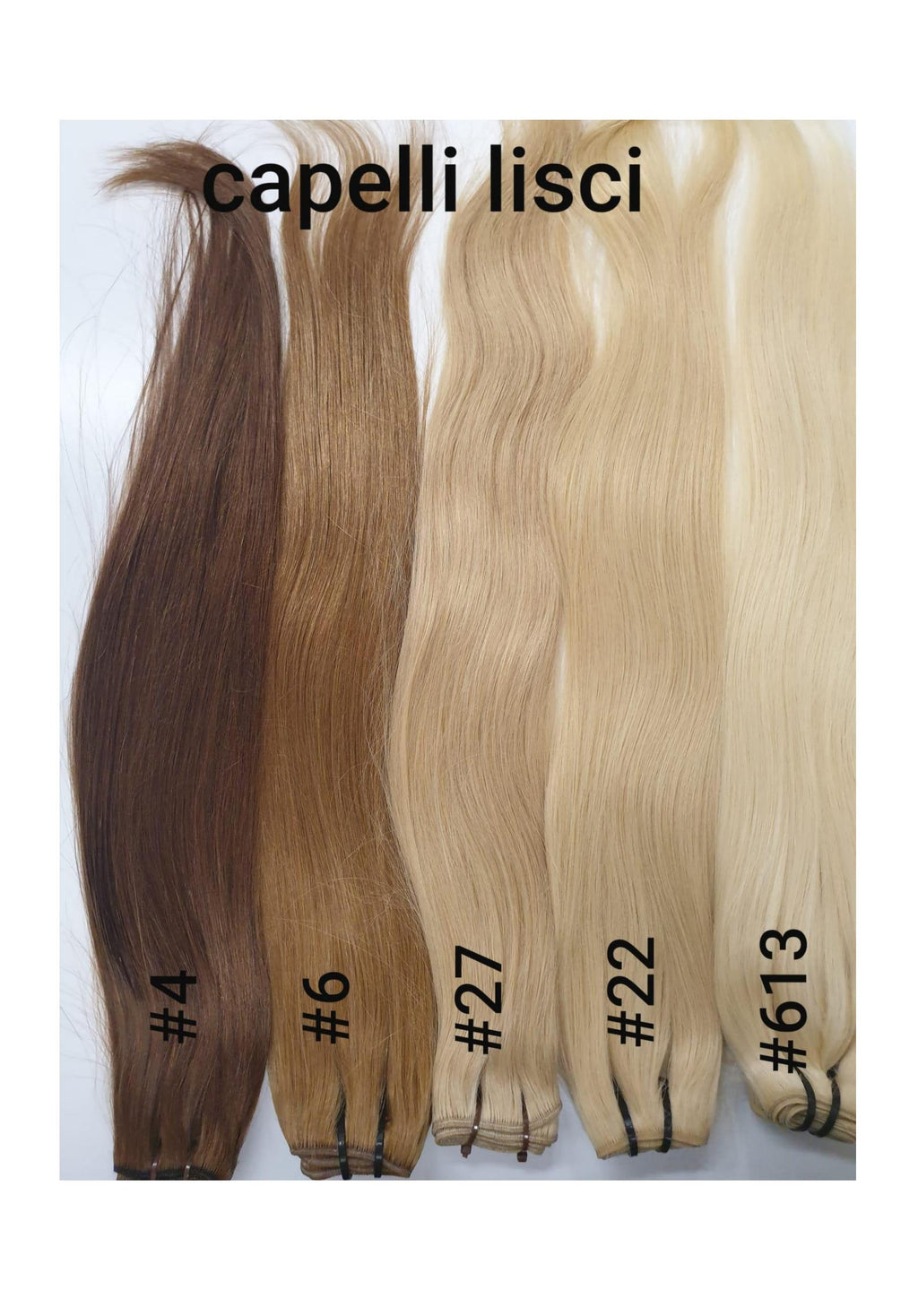 CAPELLI REMY BIONDI E COLORATI