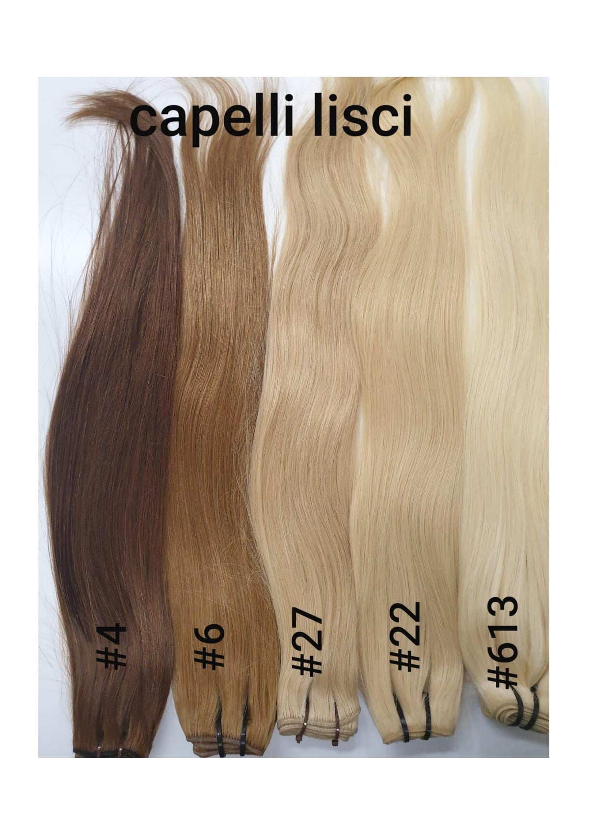 Extension capelli lisci naturali