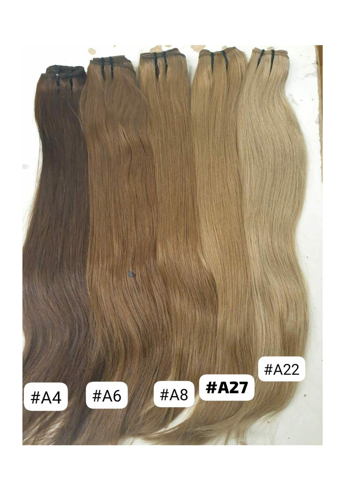 CAPELLI REMY BIONDI E COLORATI